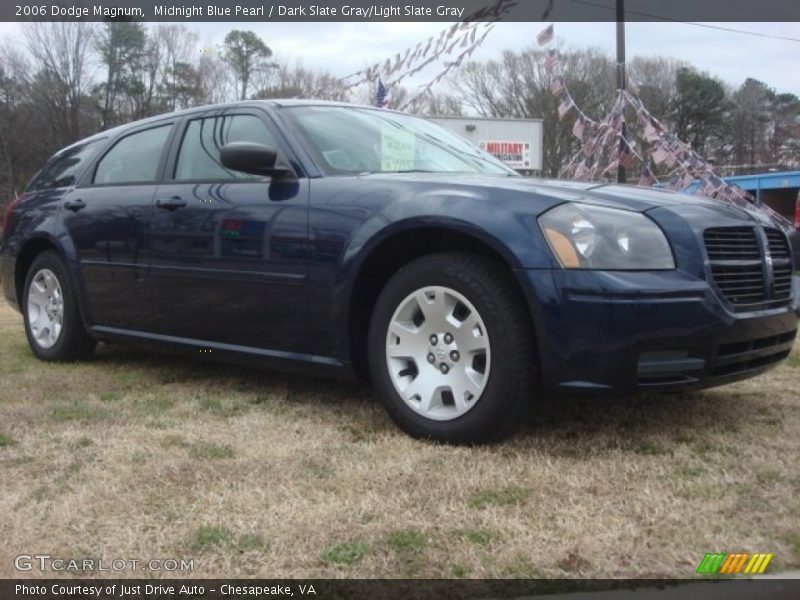 Midnight Blue Pearl / Dark Slate Gray/Light Slate Gray 2006 Dodge Magnum