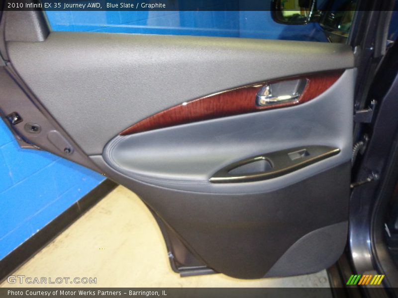 Blue Slate / Graphite 2010 Infiniti EX 35 Journey AWD