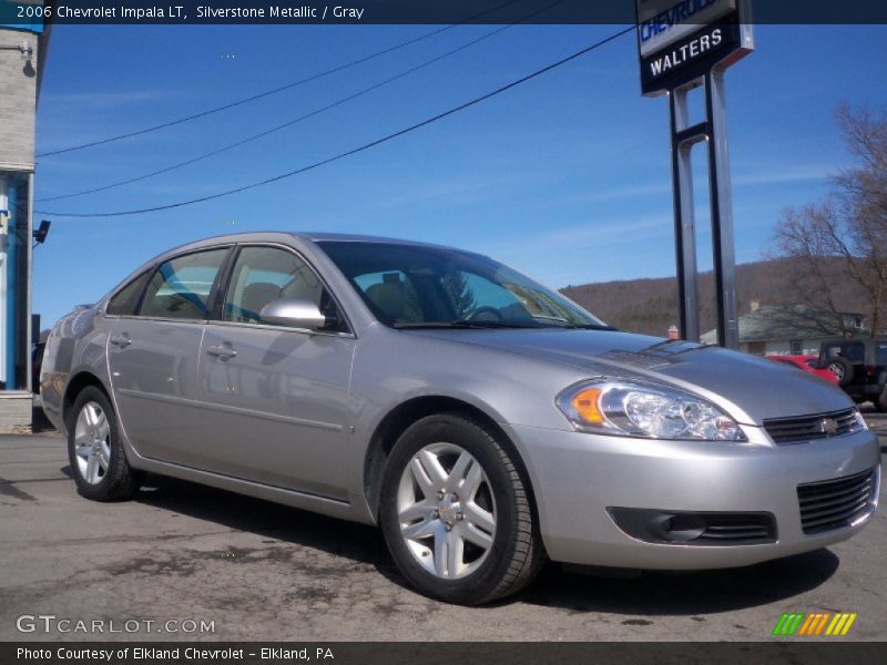 Silverstone Metallic / Gray 2006 Chevrolet Impala LT