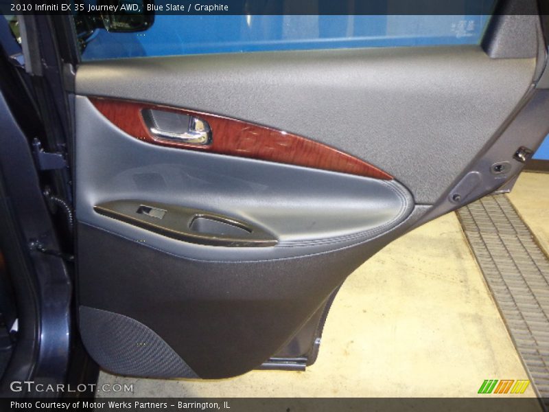 Blue Slate / Graphite 2010 Infiniti EX 35 Journey AWD