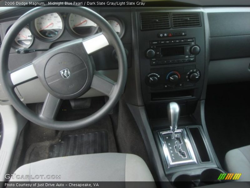 Midnight Blue Pearl / Dark Slate Gray/Light Slate Gray 2006 Dodge Magnum
