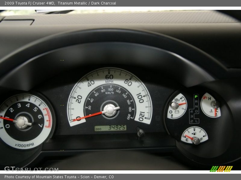 Titanium Metallic / Dark Charcoal 2009 Toyota FJ Cruiser 4WD