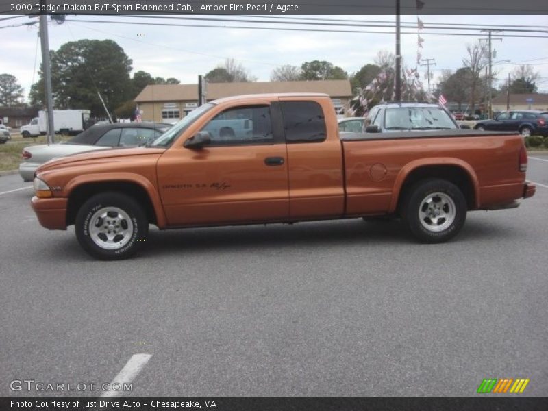  2000 Dakota R/T Sport Extended Cab Amber Fire Pearl