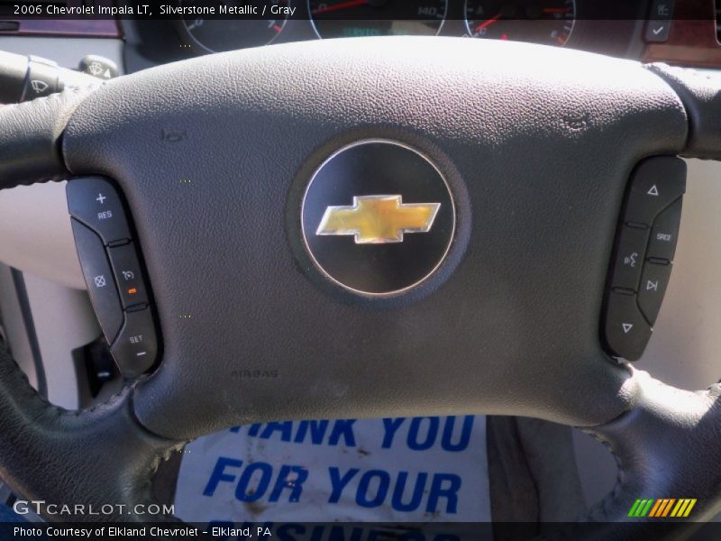 Silverstone Metallic / Gray 2006 Chevrolet Impala LT