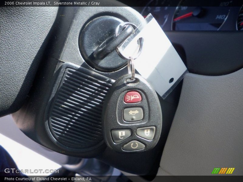 Silverstone Metallic / Gray 2006 Chevrolet Impala LT