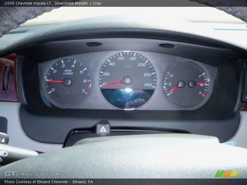 Silverstone Metallic / Gray 2006 Chevrolet Impala LT
