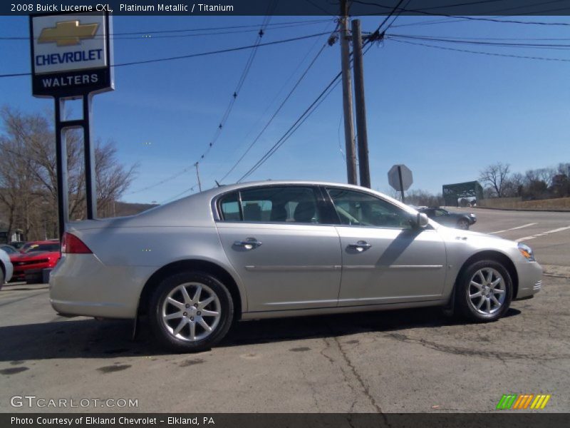 Platinum Metallic / Titanium 2008 Buick Lucerne CXL