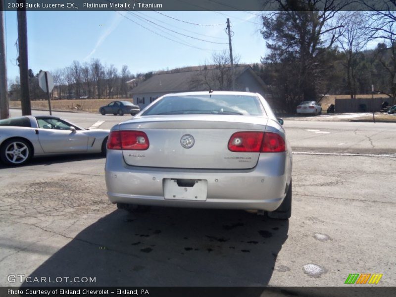 Platinum Metallic / Titanium 2008 Buick Lucerne CXL