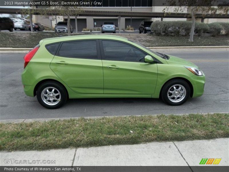  2013 Accent GS 5 Door Electrolyte Green