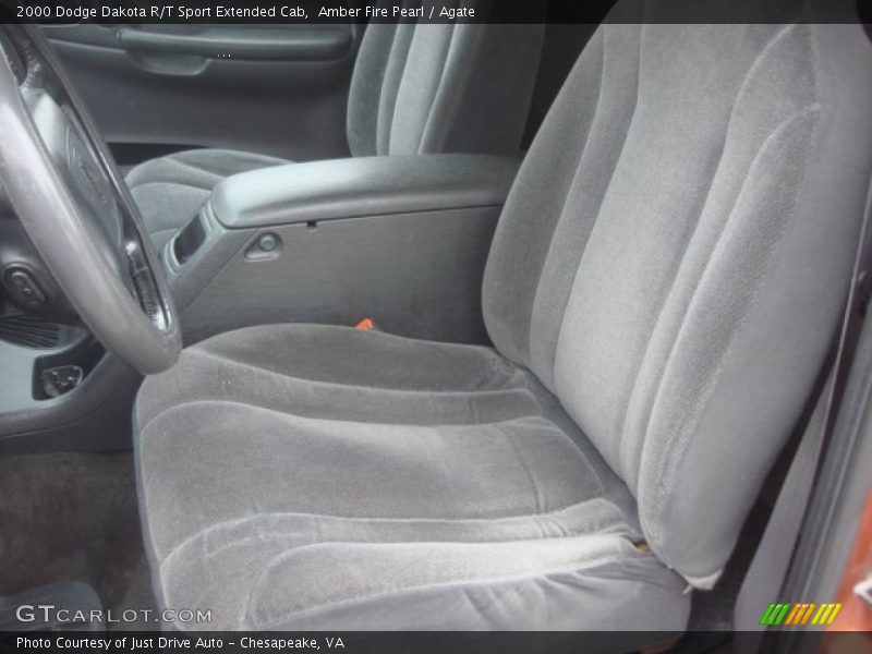 Amber Fire Pearl / Agate 2000 Dodge Dakota R/T Sport Extended Cab