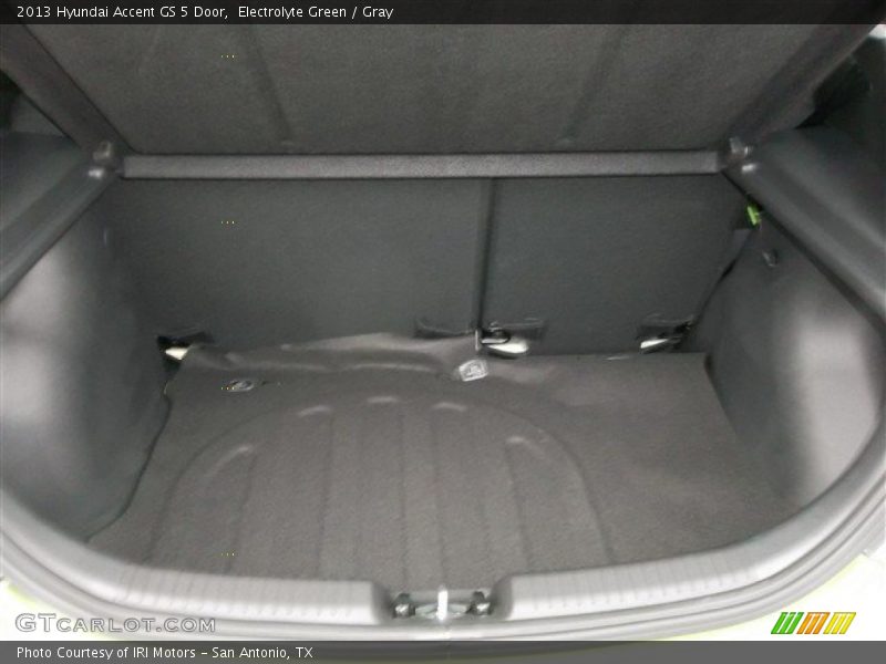 Electrolyte Green / Gray 2013 Hyundai Accent GS 5 Door