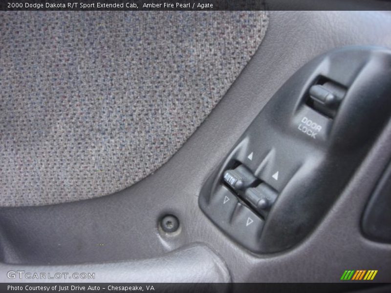 Amber Fire Pearl / Agate 2000 Dodge Dakota R/T Sport Extended Cab