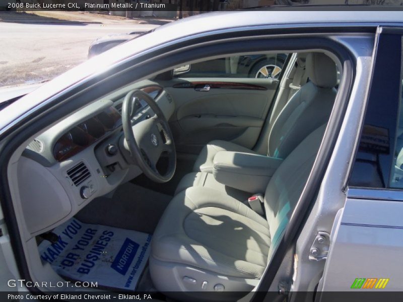 Platinum Metallic / Titanium 2008 Buick Lucerne CXL