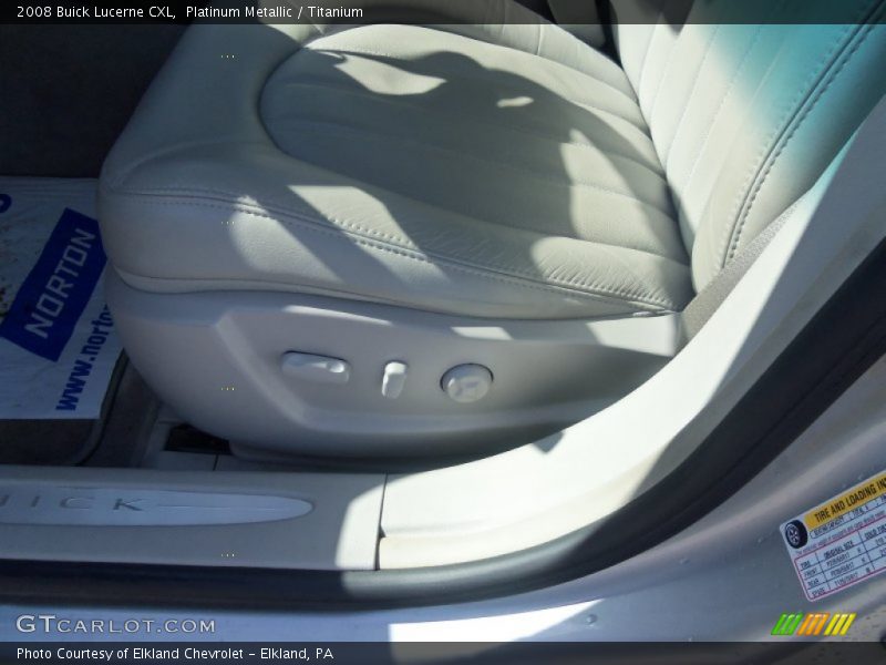 Platinum Metallic / Titanium 2008 Buick Lucerne CXL