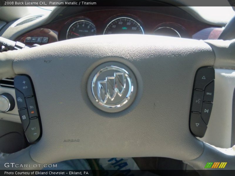 Platinum Metallic / Titanium 2008 Buick Lucerne CXL