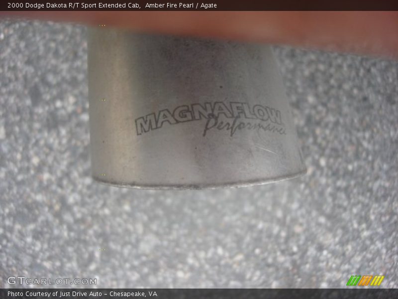 Amber Fire Pearl / Agate 2000 Dodge Dakota R/T Sport Extended Cab