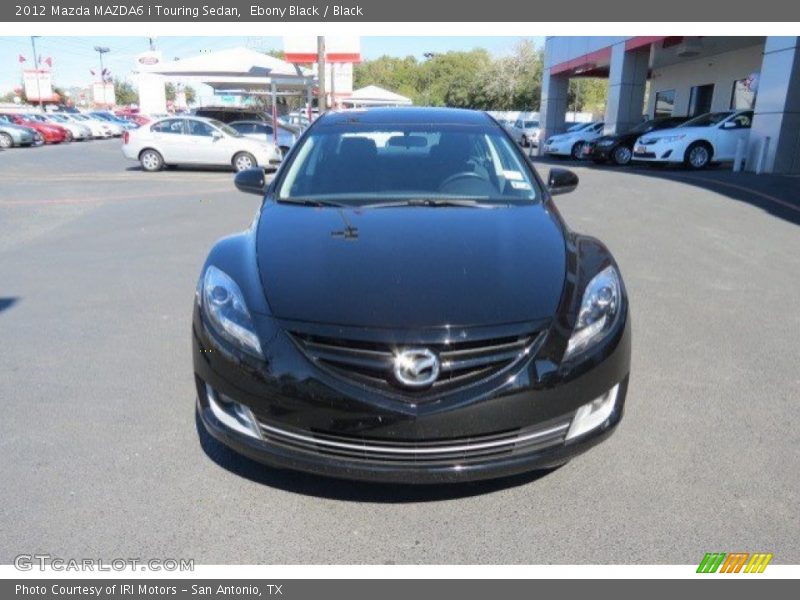 Ebony Black / Black 2012 Mazda MAZDA6 i Touring Sedan