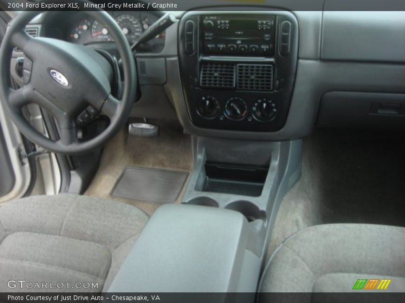 Mineral Grey Metallic / Graphite 2004 Ford Explorer XLS
