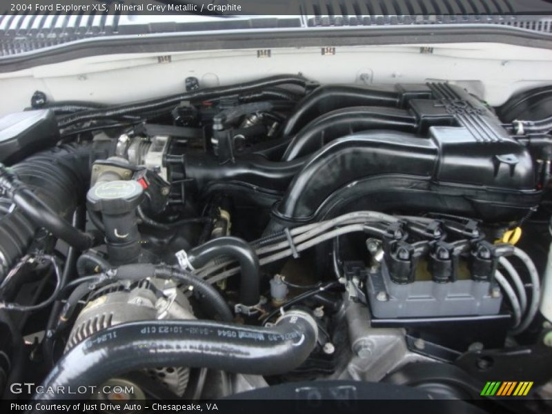 Mineral Grey Metallic / Graphite 2004 Ford Explorer XLS