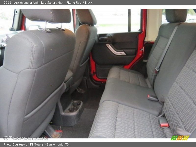 Flame Red / Black 2011 Jeep Wrangler Unlimited Sahara 4x4
