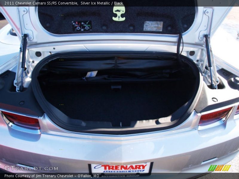 Silver Ice Metallic / Black 2011 Chevrolet Camaro SS/RS Convertible
