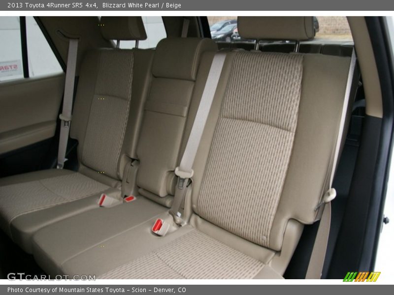 Blizzard White Pearl / Beige 2013 Toyota 4Runner SR5 4x4