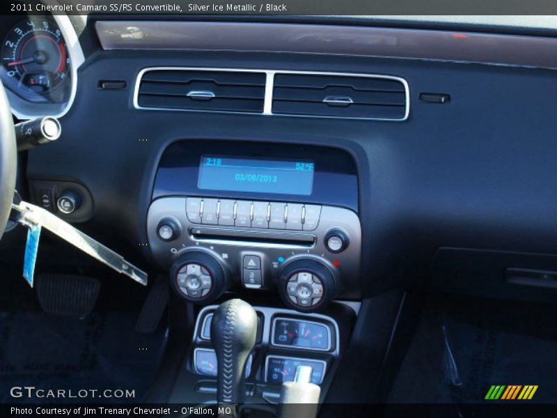 Silver Ice Metallic / Black 2011 Chevrolet Camaro SS/RS Convertible