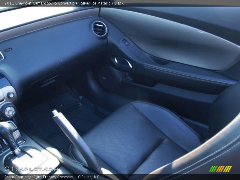 Silver Ice Metallic / Black 2011 Chevrolet Camaro SS/RS Convertible