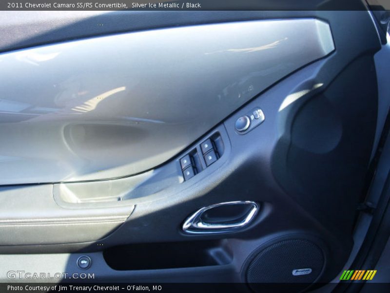Silver Ice Metallic / Black 2011 Chevrolet Camaro SS/RS Convertible