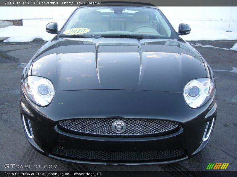 Ebony Black / Caramel 2010 Jaguar XK XK Convertible