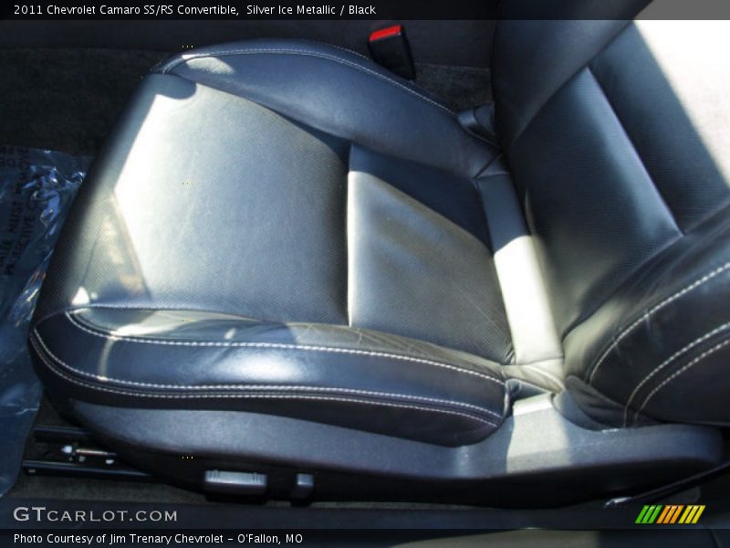 Silver Ice Metallic / Black 2011 Chevrolet Camaro SS/RS Convertible