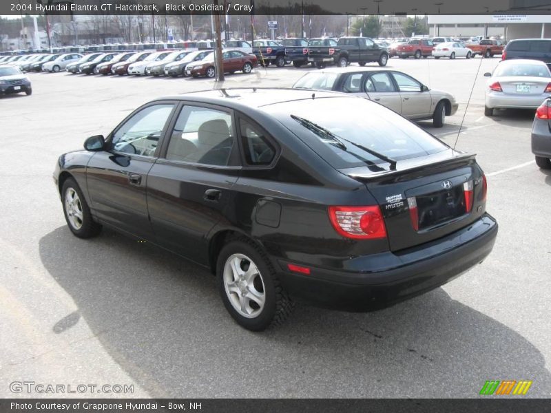 Black Obsidian / Gray 2004 Hyundai Elantra GT Hatchback
