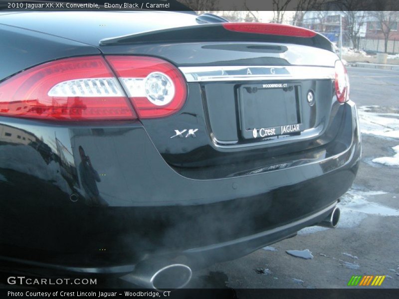 Ebony Black / Caramel 2010 Jaguar XK XK Convertible