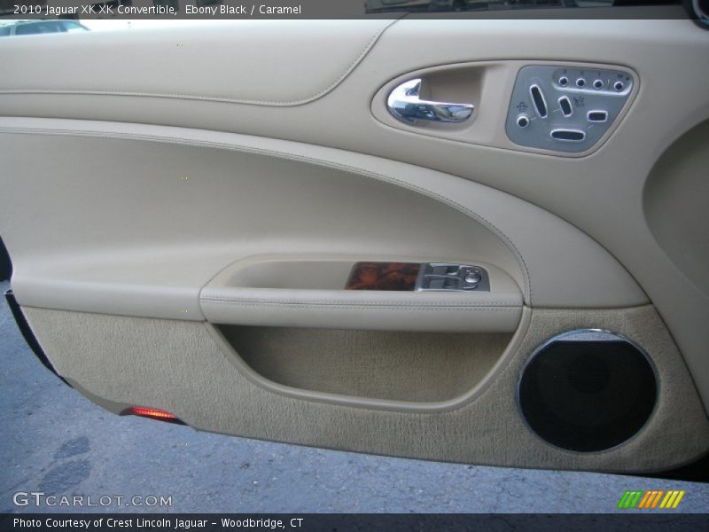 Ebony Black / Caramel 2010 Jaguar XK XK Convertible