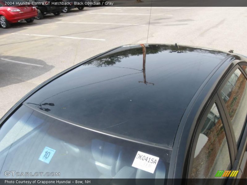 Black Obsidian / Gray 2004 Hyundai Elantra GT Hatchback