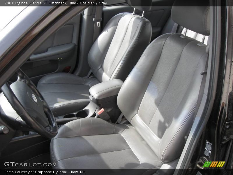 Black Obsidian / Gray 2004 Hyundai Elantra GT Hatchback