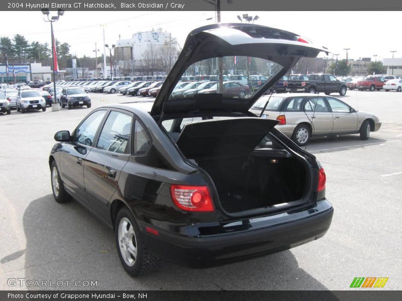 Black Obsidian / Gray 2004 Hyundai Elantra GT Hatchback