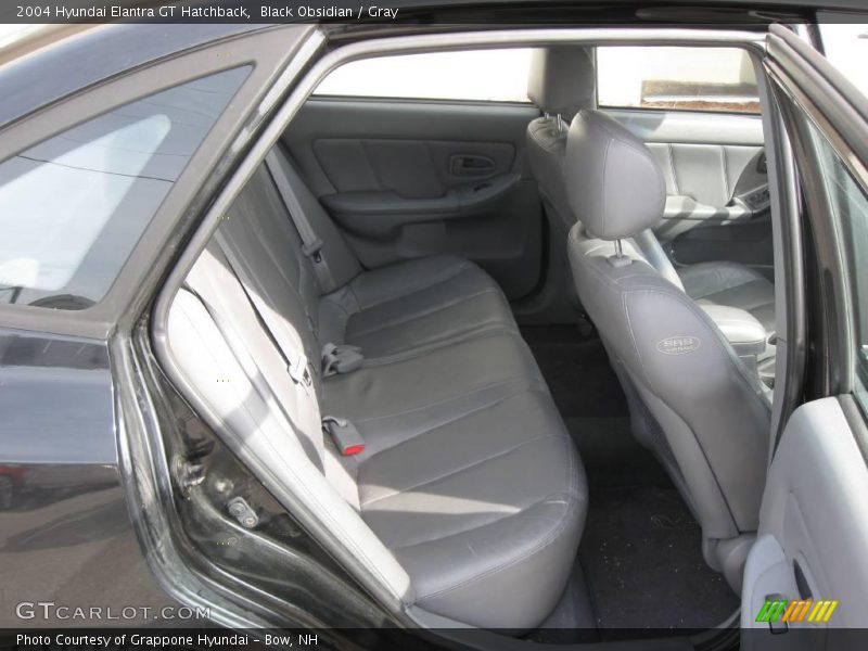 Black Obsidian / Gray 2004 Hyundai Elantra GT Hatchback