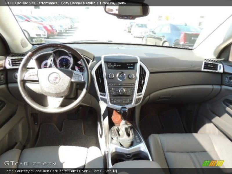Gray Flannel Metallic / Titanium/Ebony 2012 Cadillac SRX Performance