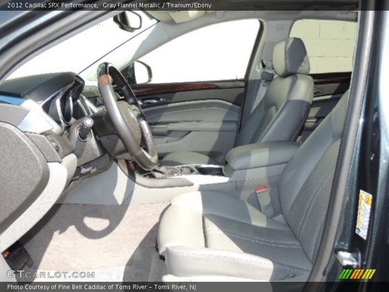 Front Seat of 2012 SRX Performance