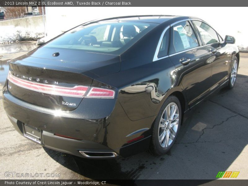 Tuxedo Black / Charcoal Black 2013 Lincoln MKZ 2.0L EcoBoost AWD