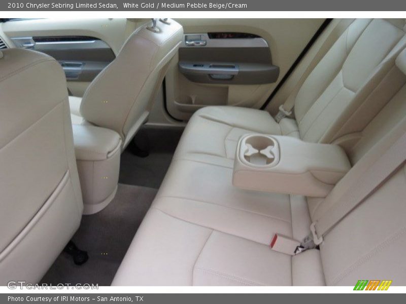 White Gold / Medium Pebble Beige/Cream 2010 Chrysler Sebring Limited Sedan