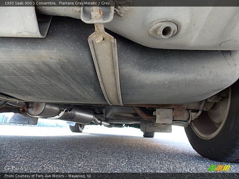 Plantana Gray Metallic / Grey 1993 Saab 900 S Convertible