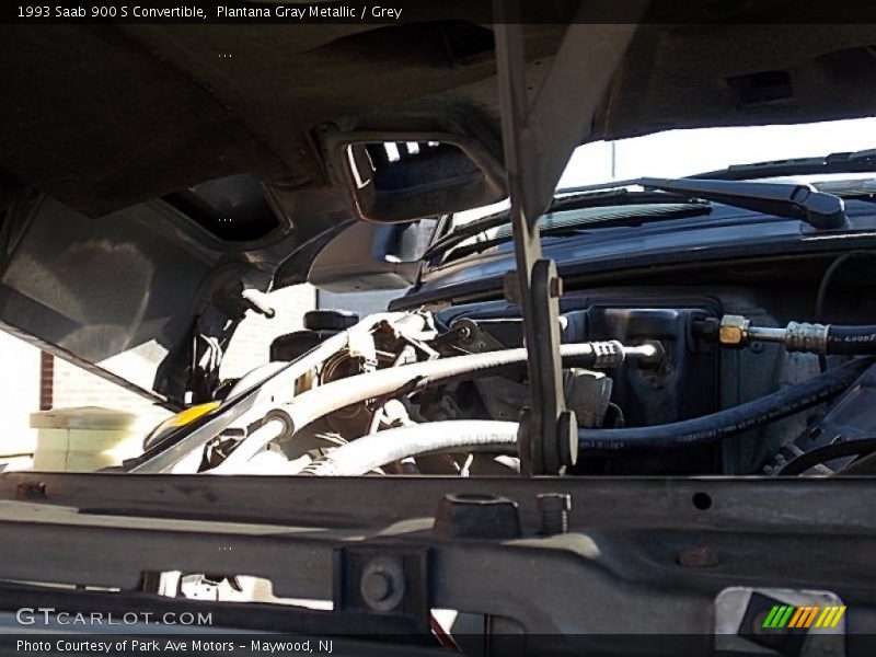 Plantana Gray Metallic / Grey 1993 Saab 900 S Convertible