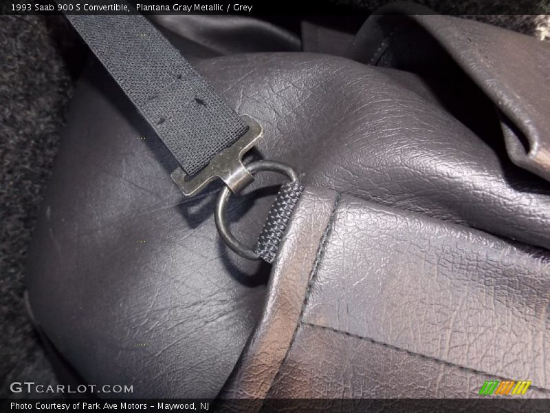 Plantana Gray Metallic / Grey 1993 Saab 900 S Convertible