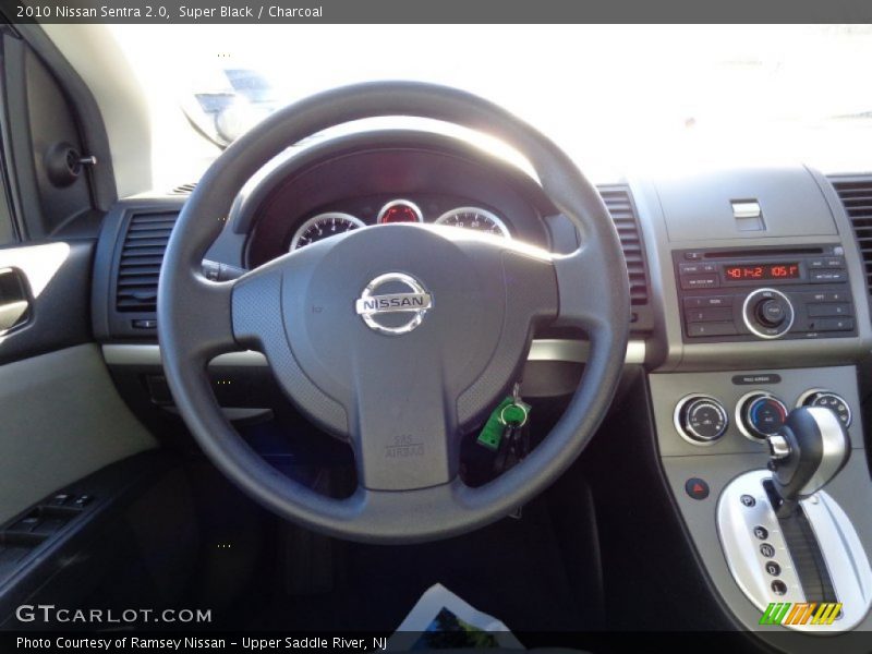 Super Black / Charcoal 2010 Nissan Sentra 2.0
