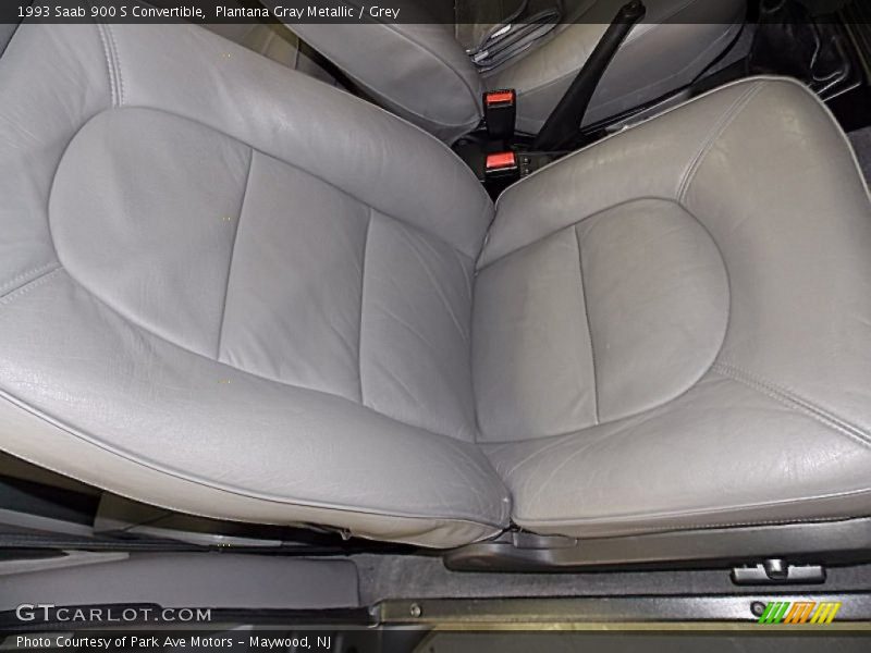 Plantana Gray Metallic / Grey 1993 Saab 900 S Convertible
