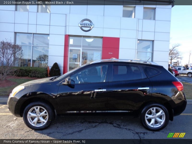  2010 Rogue SL AWD Wicked Black
