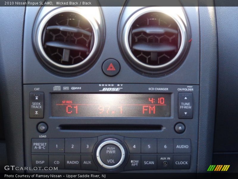Wicked Black / Black 2010 Nissan Rogue SL AWD