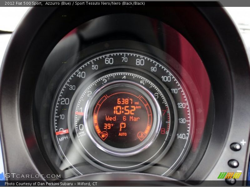  2012 500 Sport Sport Gauges